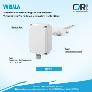 TMD82 Temperature Duct Transmitter, ±0.3 °C, 4…20 mA