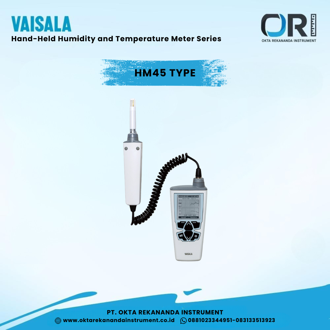 Vaisala HM40 Series (HM45) Hygrometer with Remote Probe -40 to 140°F (-40 to 60°C)