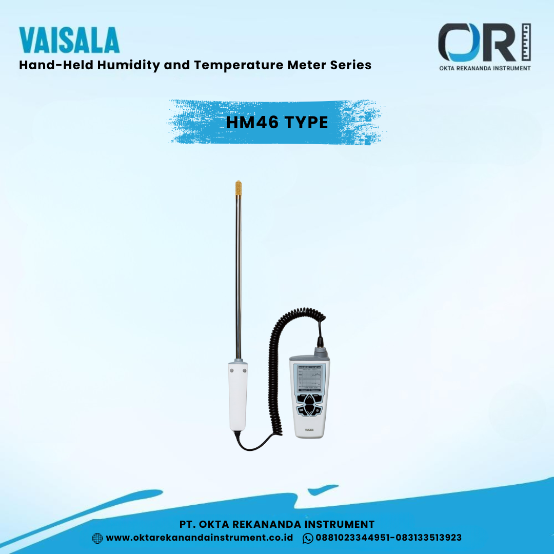 Vaisala HM40 Series (HM46) Humidity and Temperature Meter -40 to 212°F (-40 to 100°C)